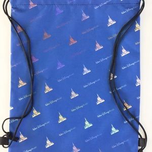 Brand new Walt Disney 50th Anniversary edition travel beach Park drawstring bag